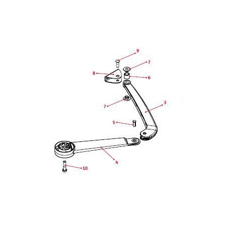 Somfy Bras seul SGA Axovia