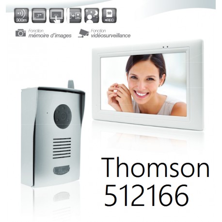 Visiophone sans fil THOMSON - 512268 - Motorisation+